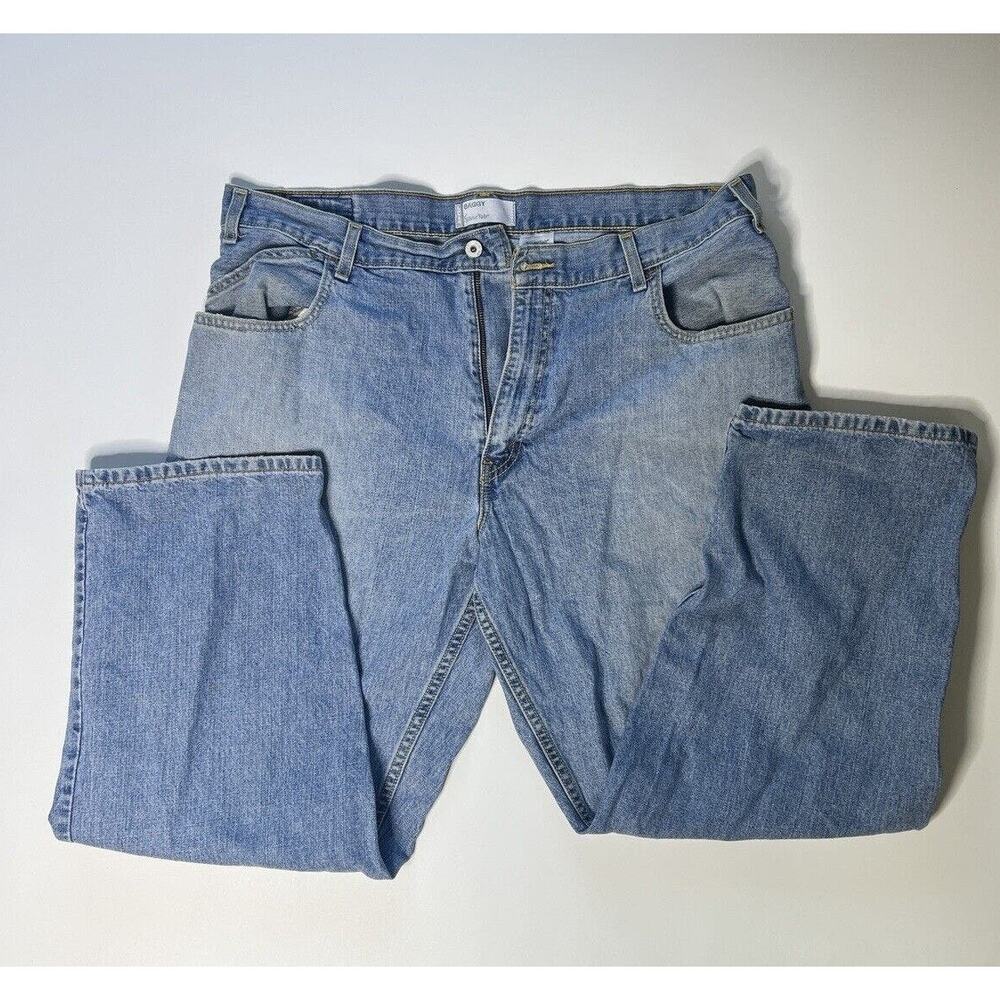Vintage Levis Silvertab Jeans Mens 38x30 Blue Baggy 90s Grunge Y2K Excellent